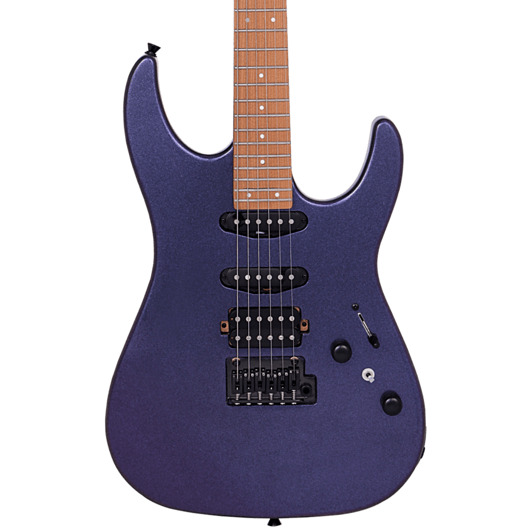 Keipro Modern Purple Electric Guitar - Richards Guitars Of Stratford Upon Avon