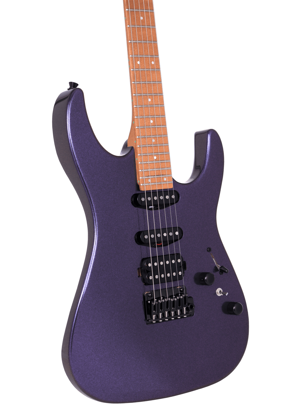 Keipro Modern Purple Electric Guitar - Richards Guitars Of Stratford Upon Avon