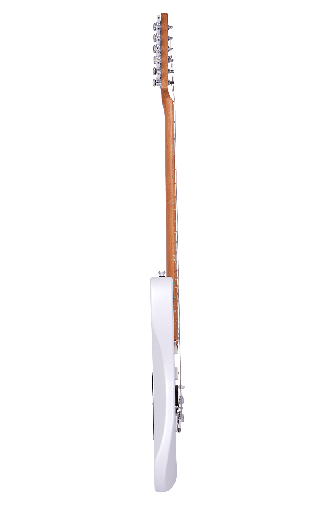 Keipro Modern White Electric Guitar - Richards Guitars Of Stratford Upon Avon