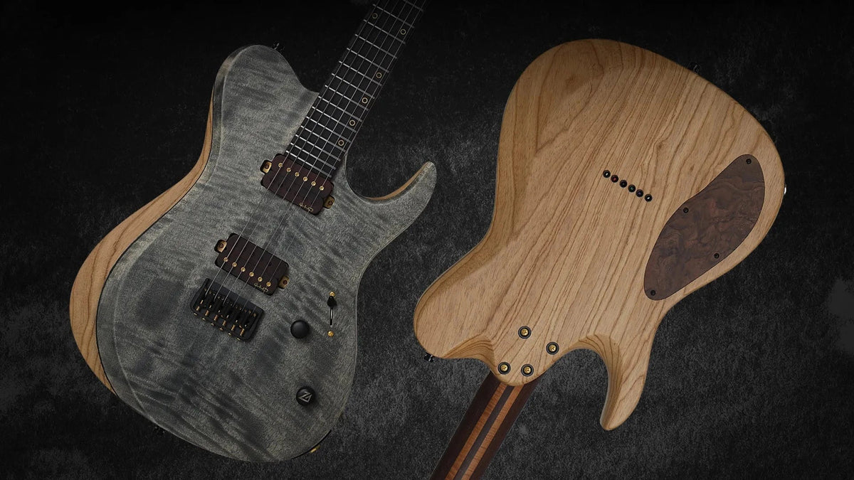 Keipro X-Metal T6-F-Ash Electric Guitar - Richards Guitars Of Stratford Upon Avon