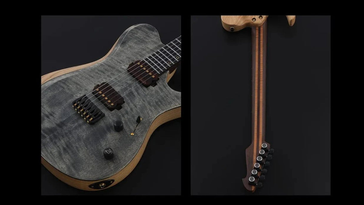 Keipro X-Metal T6-F-Ash Electric Guitar - Richards Guitars Of Stratford Upon Avon
