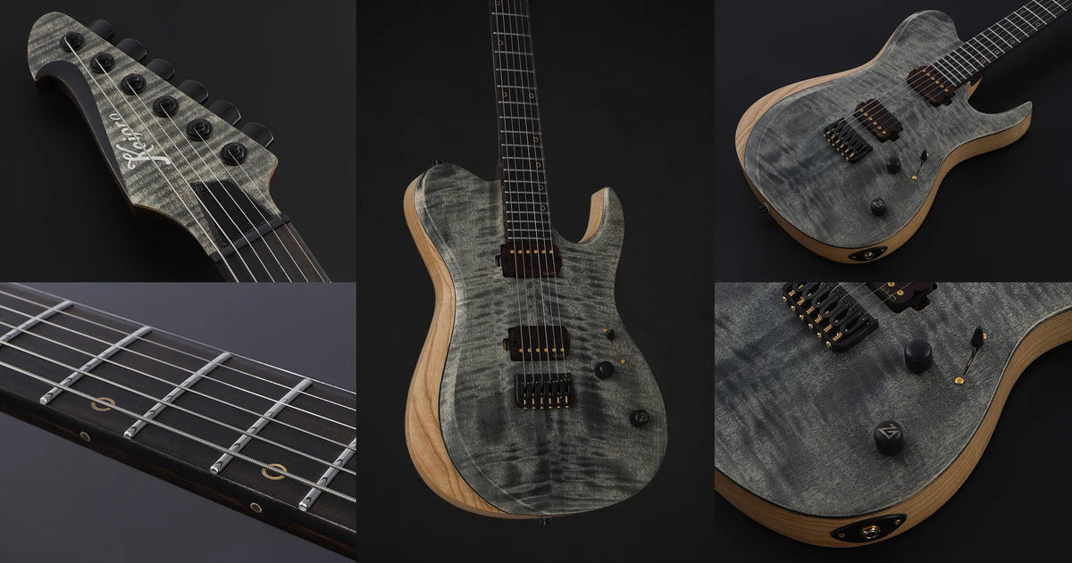 Keipro X-Metal T6-F-Ash Electric Guitar - Richards Guitars Of Stratford Upon Avon