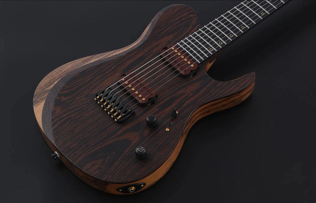 Keipro X-Metal T7 Black Limba H.H Electric Guitar - Richards Guitars Of Stratford Upon Avon