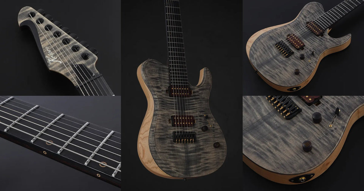 Keipro X-Metal T7-F-Ash Electric Guitar - Richards Guitars Of Stratford Upon Avon