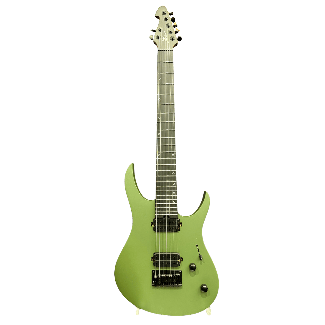 Keipro X-S7 H.H Green Electric Guitar - Richards Guitars Of Stratford Upon Avon