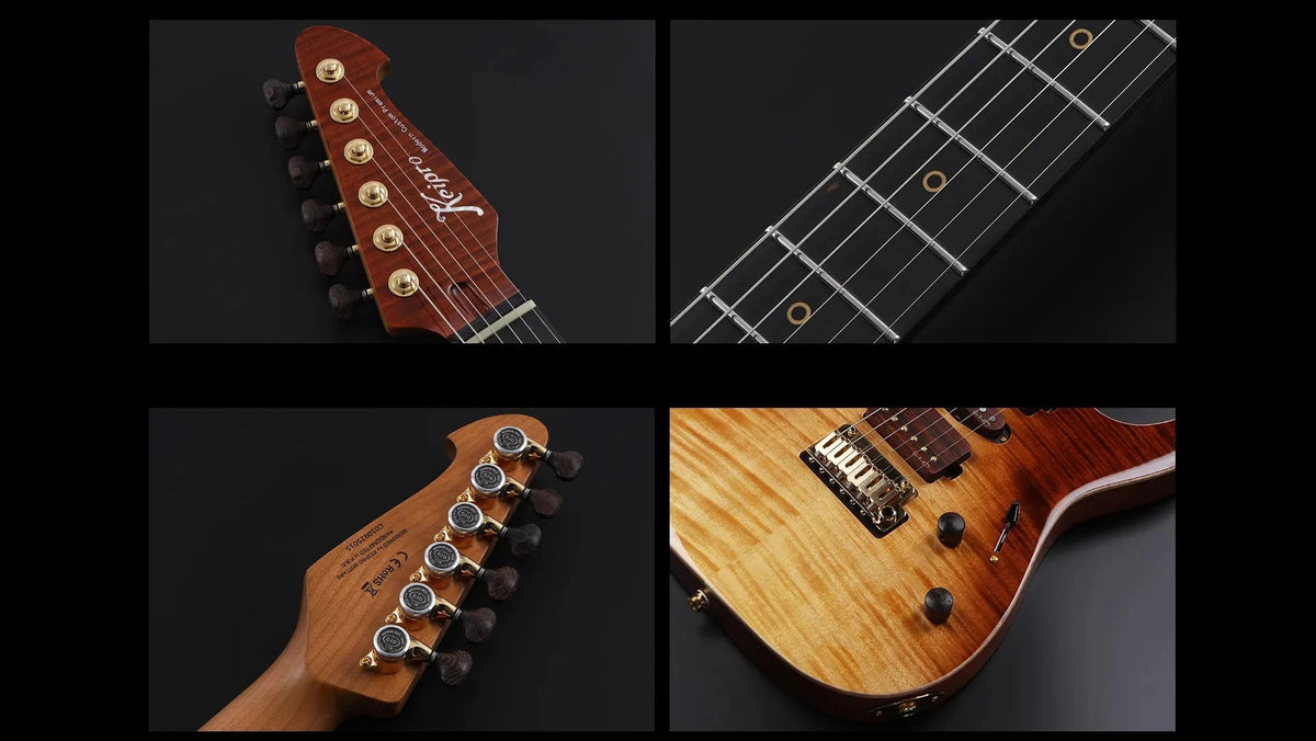 Kiepro Modern Custom Premium F-E H.S.H TPKS Electric Guitar - Richards Guitars Of Stratford Upon Avon