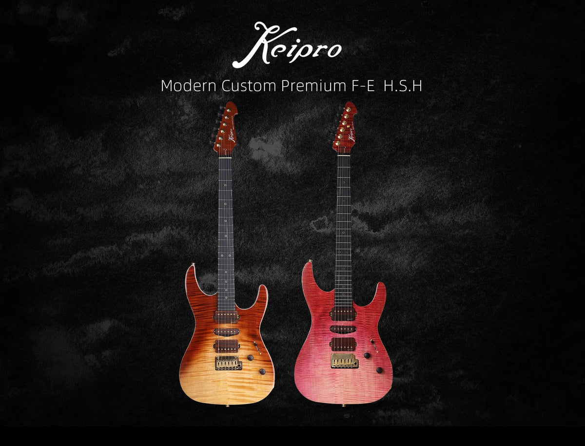 Kiepro Modern Custom Premium F-E H.S.H TPKS Electric Guitar - Richards Guitars Of Stratford Upon Avon