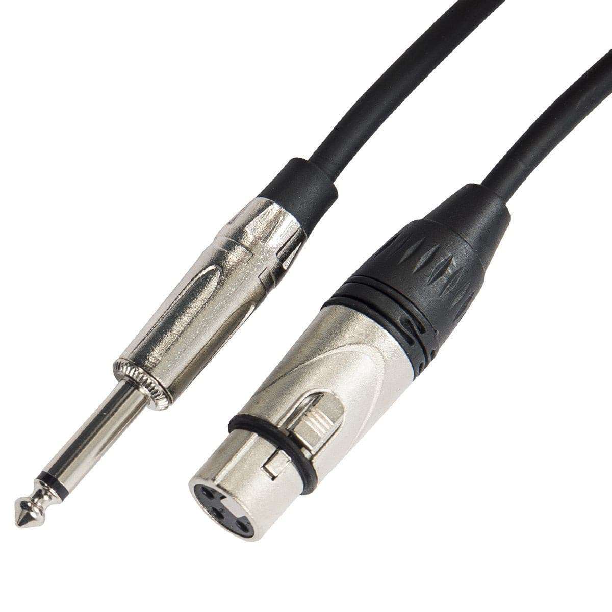 Kinsman Deluxe Mono Microphone Cable - 20ft/6m - Richards Guitars Of Stratford Upon Avon