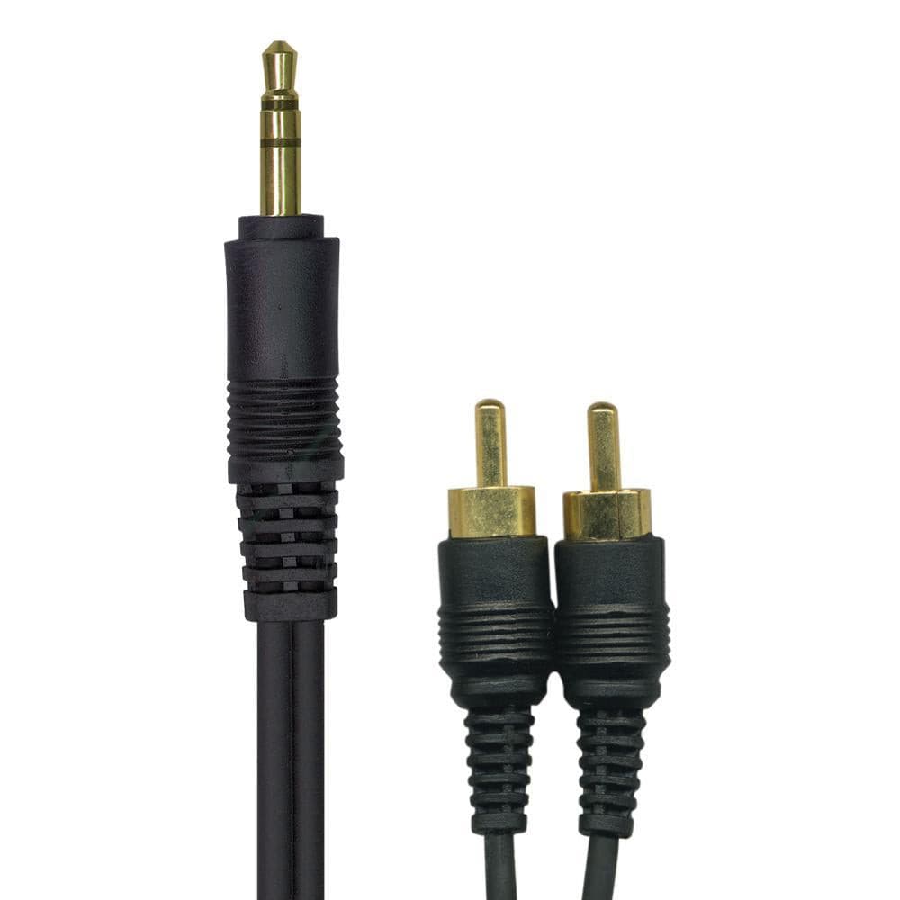 Kinsman Soundcard Audio Cable - STEREO - PHONO - 10ft/3m - Richards Guitars Of Stratford Upon Avon
