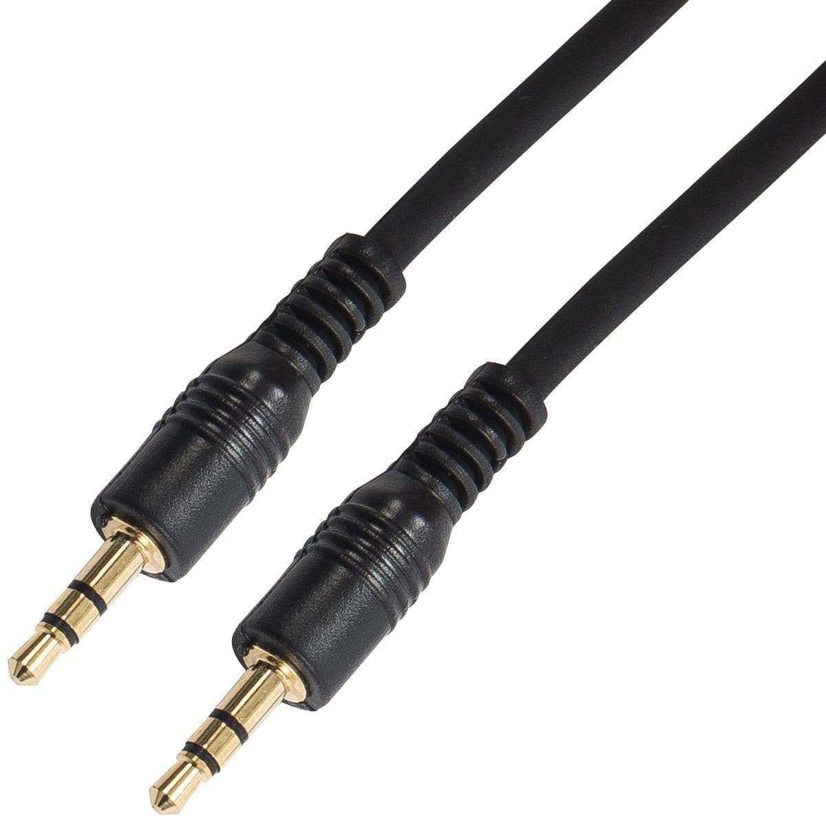 Kinsman Standard Soundcard Cable - 3.5mm Stereo/3.5mm Stereo - 10ft/3m - Richards Guitars Of Stratford Upon Avon