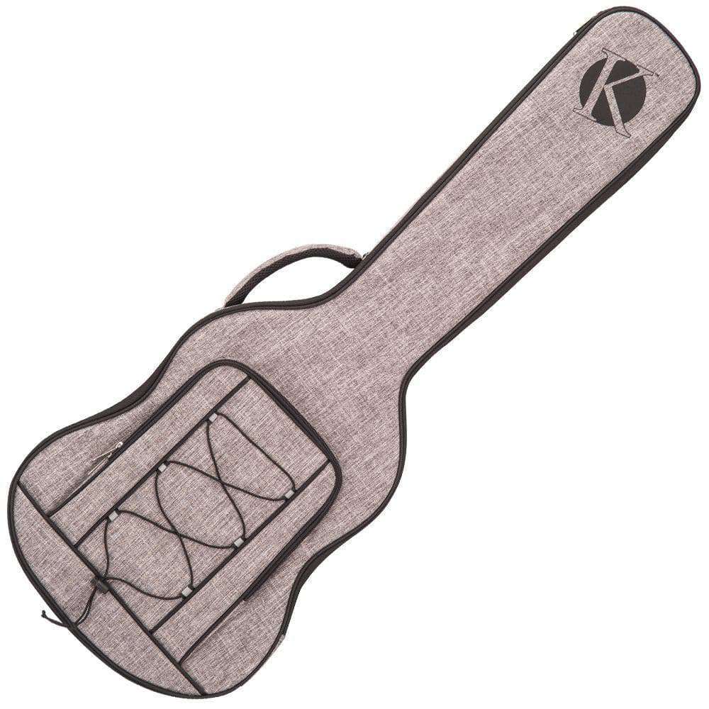 Kinsman Ultima™ Hardshell VS6 Style Guitar Bag ~ Grey - Richards Guitars Of Stratford Upon Avon