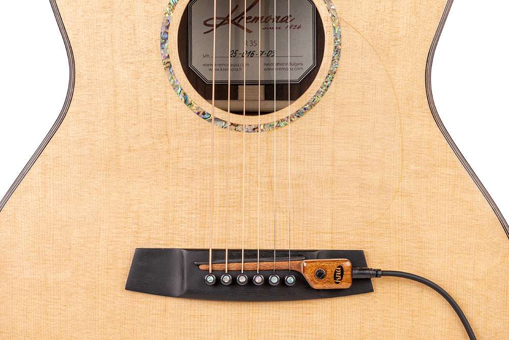 KNA SG2 SIMPLE Piezo Electro Acoustic Guitar Pickup System - NO DRILLING - NO BATTERIES - Richards Guitars Of Stratford Upon Avon
