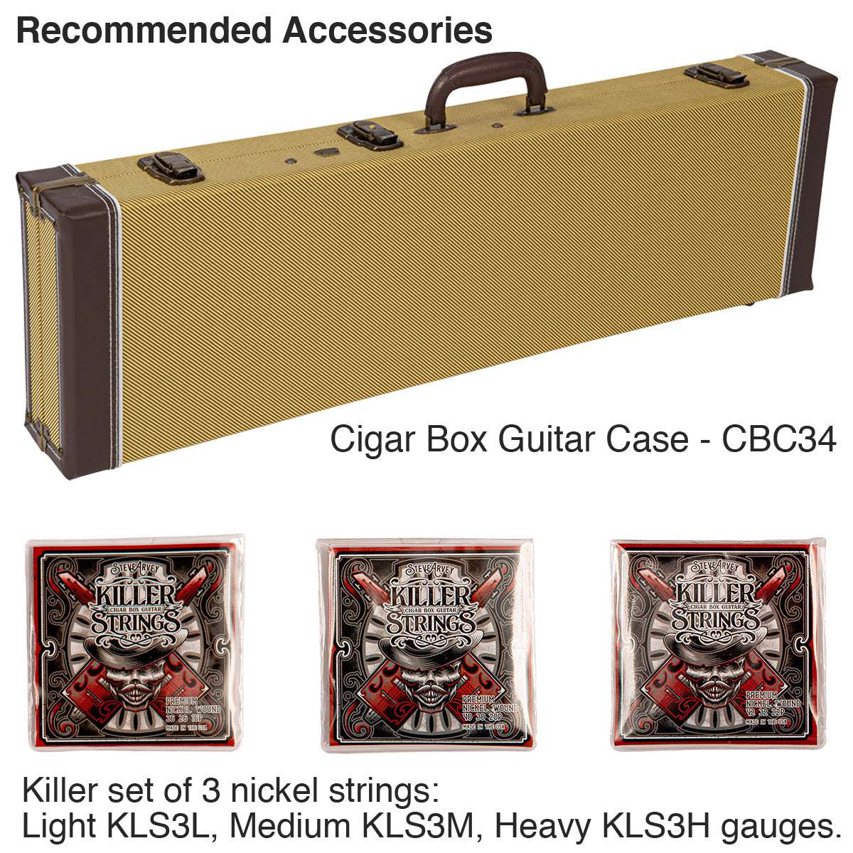 Lace Cigar Box Electric Guitar ~ 3 String ~ Gone Fishin' - Richards Guitars Of Stratford Upon Avon