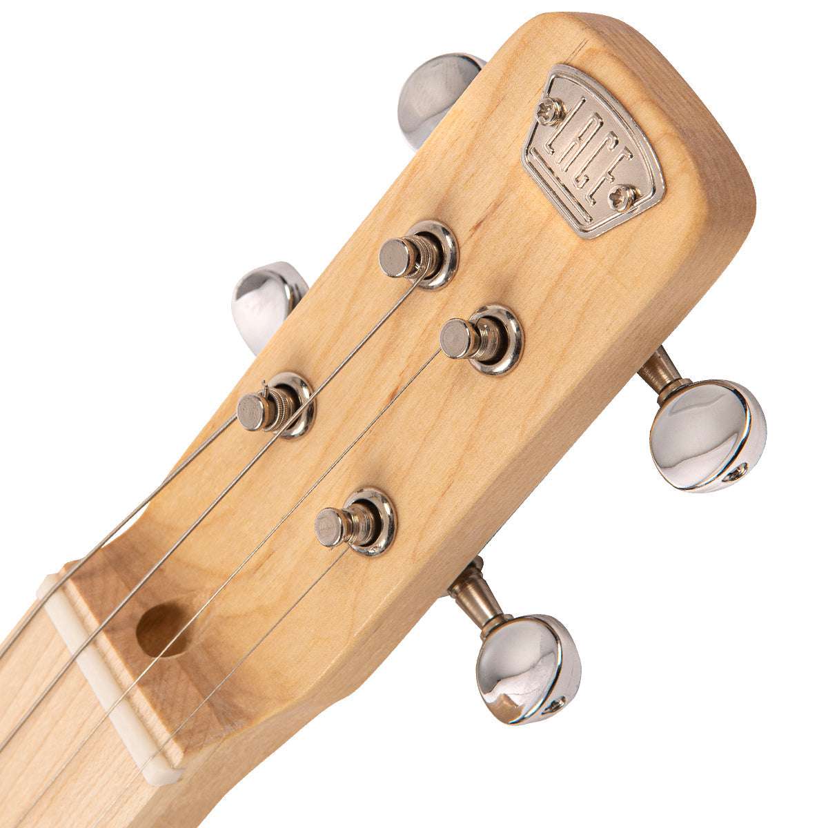 Lace Cigar Box Electric Guitar ~ 4 String ~ Grizzly Bear - Richards Guitars Of Stratford Upon Avon