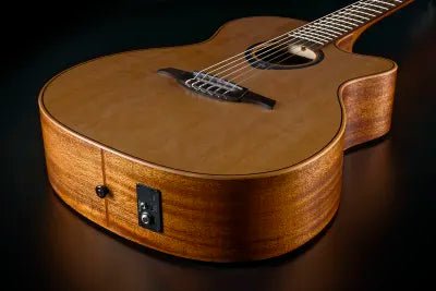 LAG HyVibe 10 H2 - Nylon Auditorium Cutaway Electro - Richards Guitars Of Stratford Upon Avon