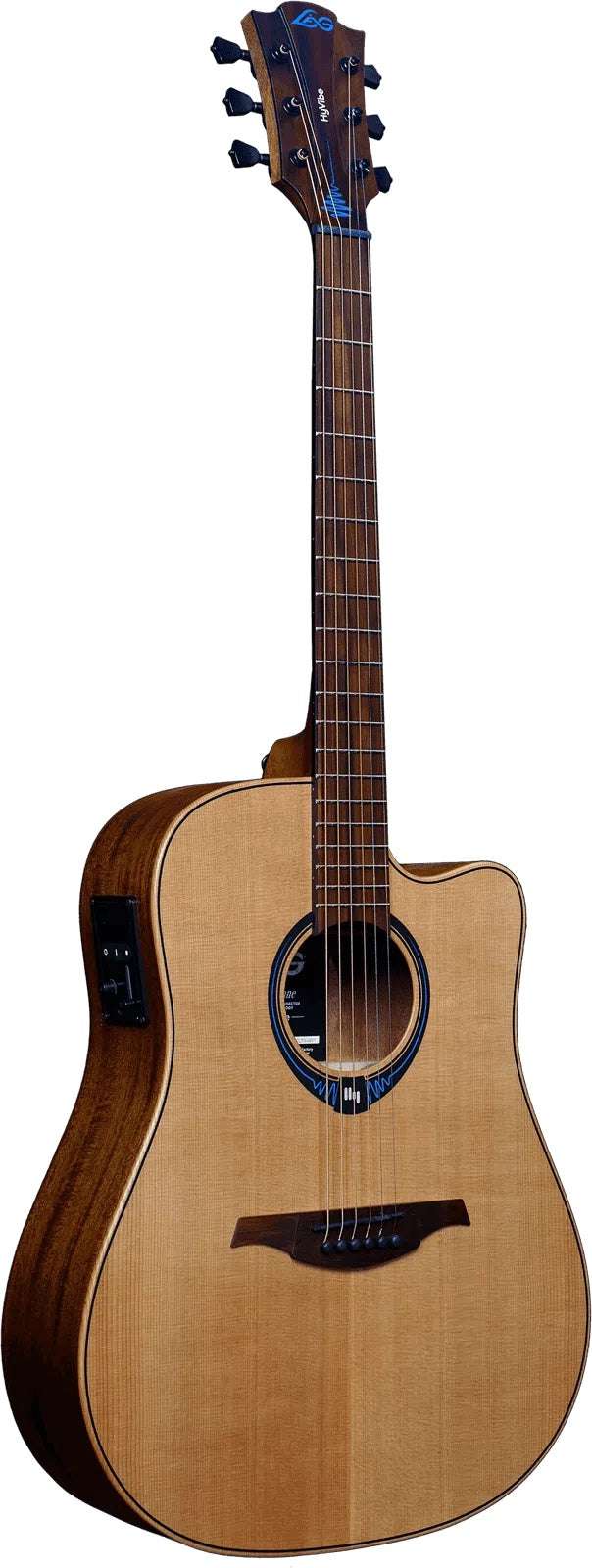 LAG Hyvibe THV10DCE Smart Guitar PLUS FREE PREMIUM HYVIBE GIGBAG (Its more than just a guitar!!!) - Richards Guitars Of Stratford Upon Avon