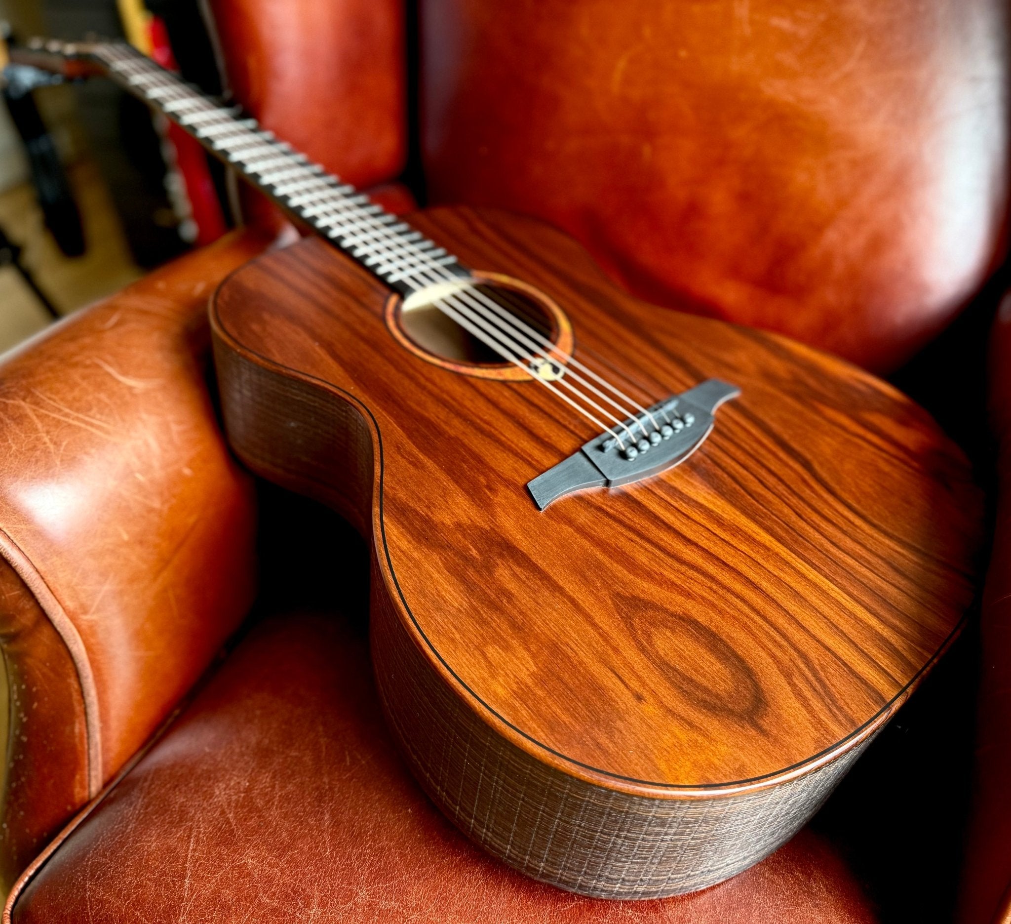 LAG Sauvage Auditorium Acoustic Guitar - Richards Guitars Of Stratford Upon Avon