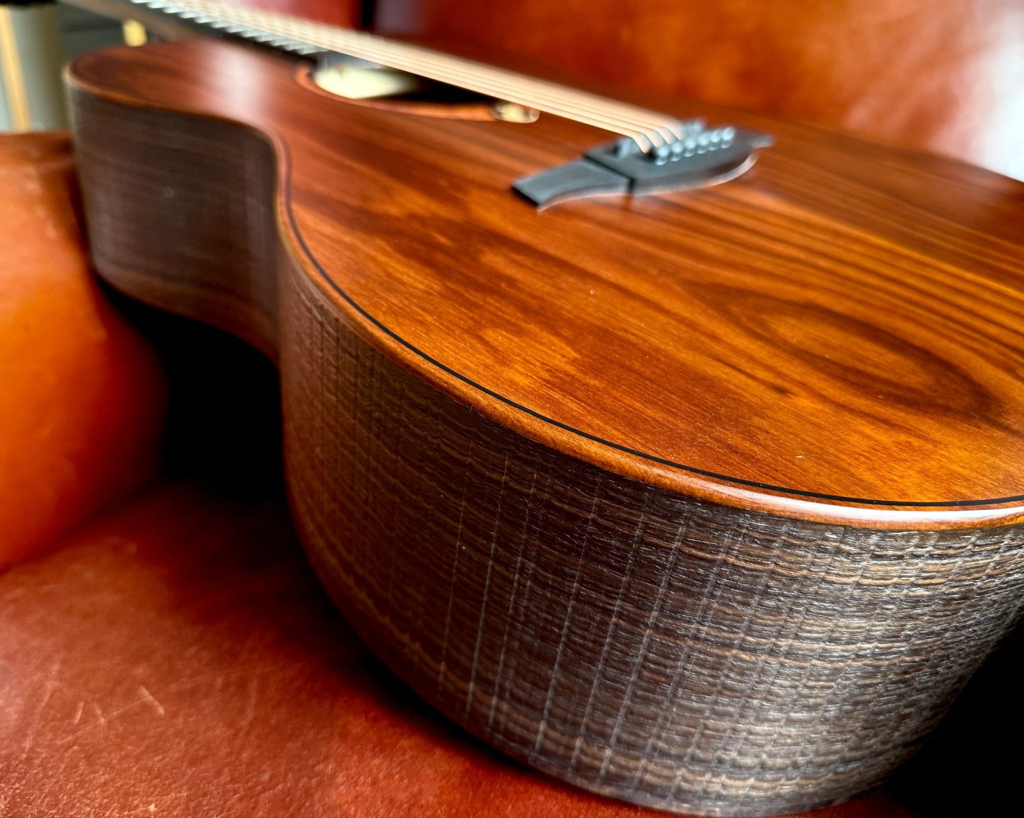 LAG Sauvage Auditorium Acoustic Guitar - Richards Guitars Of Stratford Upon Avon