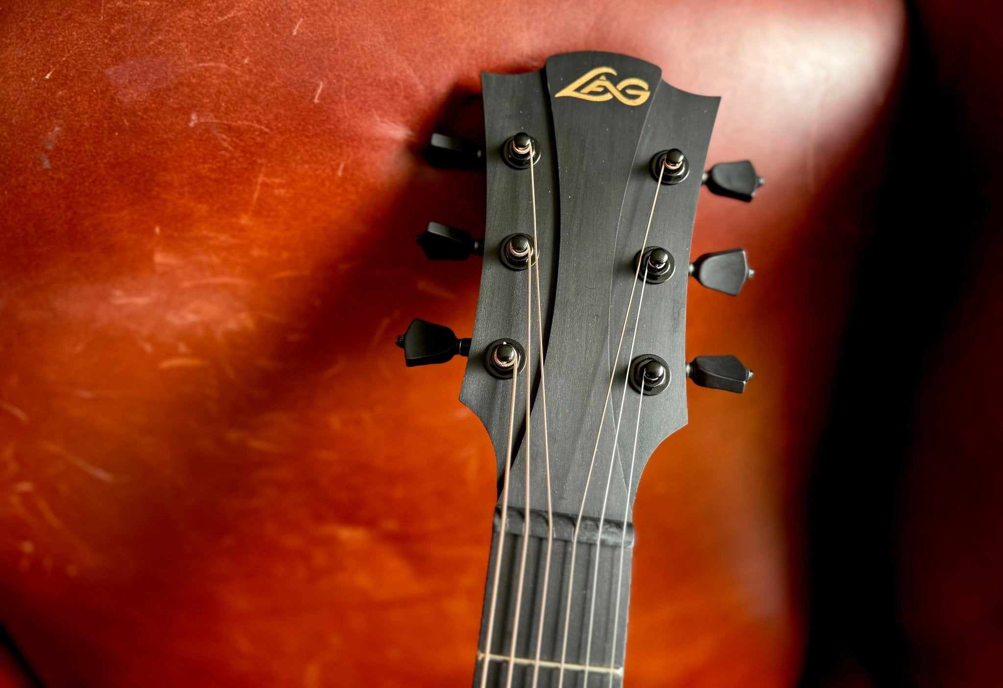 LAG Sauvage Auditorium Acoustic Guitar - Richards Guitars Of Stratford Upon Avon