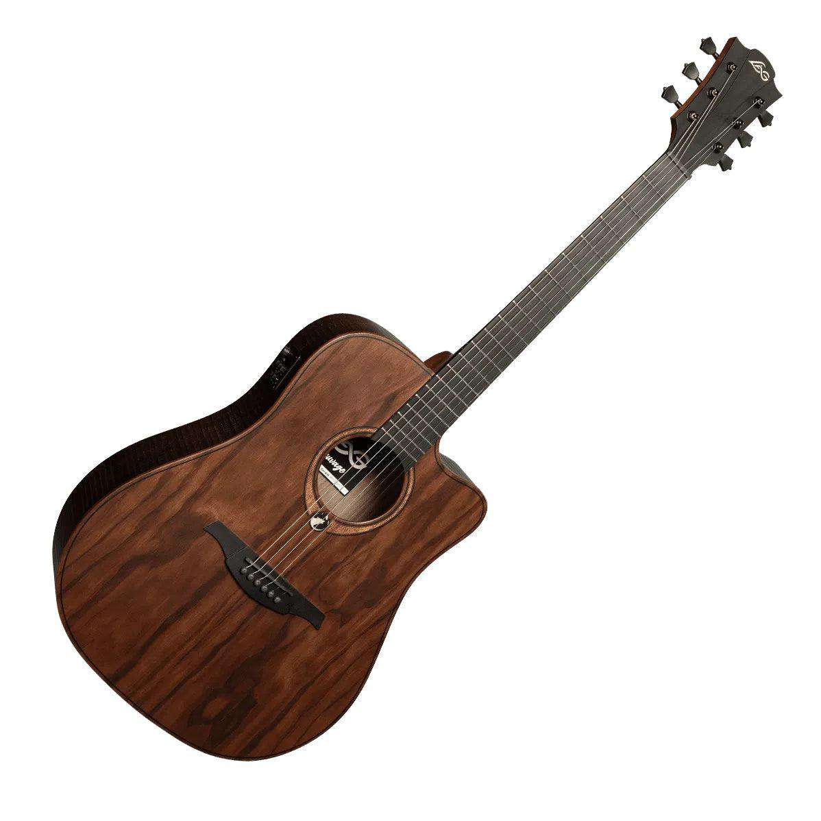 LAG Sauvage Dreadnought Cutaway Acoustic - Electric - Richards Guitars Of Stratford Upon Avon