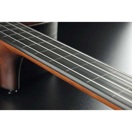 LAG SAUVAGE-FBCE Fretless Cutaway Electro Acoustic Bass Guitar - Richards Guitars Of Stratford Upon Avon