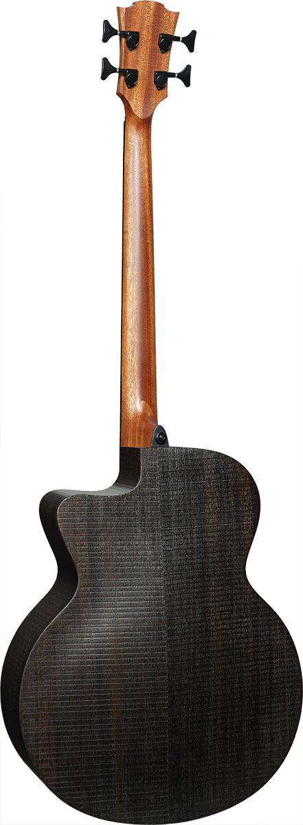 LAG Sauvage Jumbo Cutaway Electro Acoustic Bass Guitar - Richards Guitars Of Stratford Upon Avon