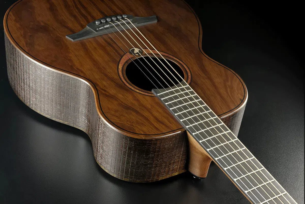 LAG Sauvage Travel Acoustic Guitar - Richards Guitars Of Stratford Upon Avon