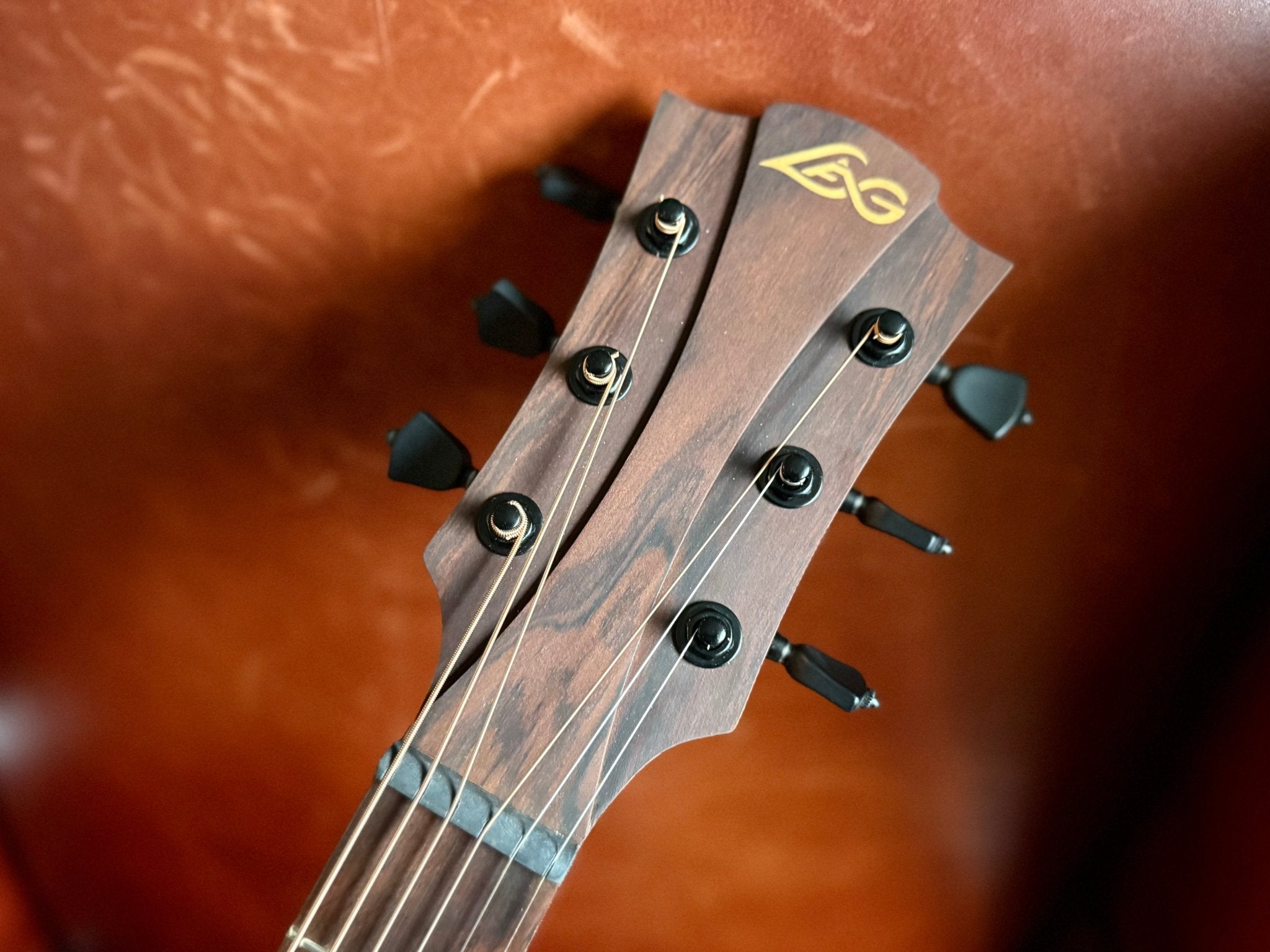 LAG T118 ASCE ivory Grand Auditorium Slimline Electro - Richards Guitars Of Stratford Upon Avon