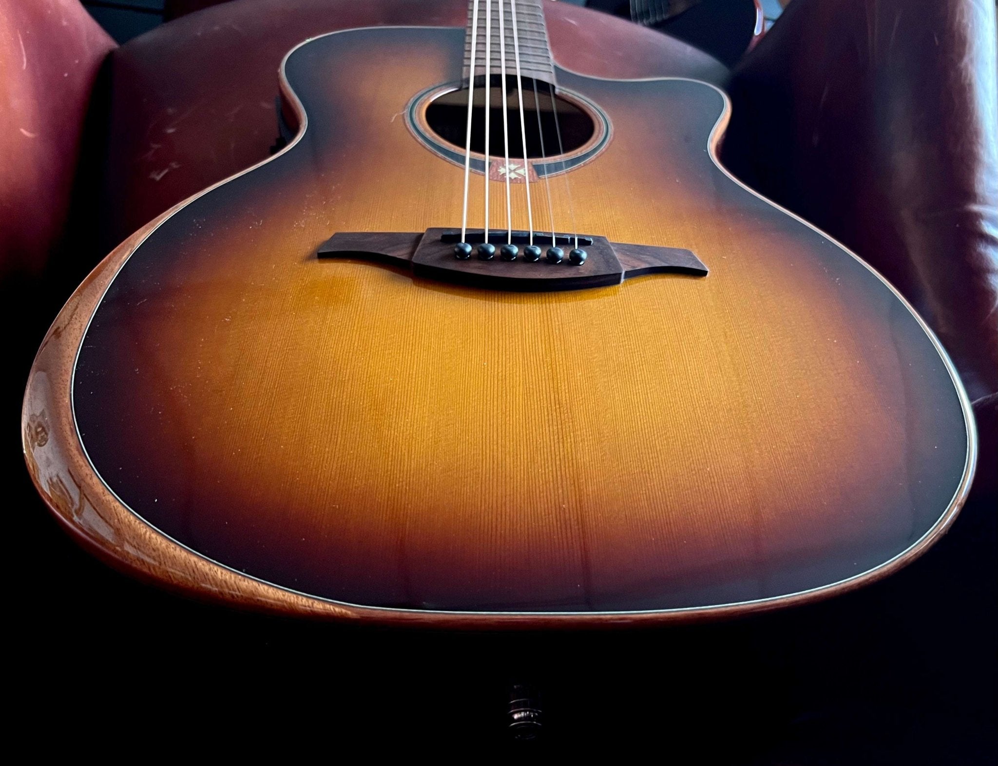 LAG T118ABCE - BRS Special Edition With Bevel. Exuisite Luxury Electro Acoustic Guitar - Richards Guitars Of Stratford Upon Avon