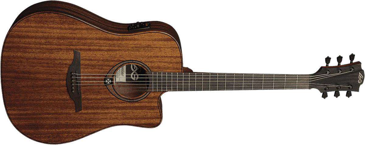 LAG TRAMONTANE 98 T98DCE DREADNOUGHT, CUTAWAY, ELECTRO - Richards Guitars Of Stratford Upon Avon