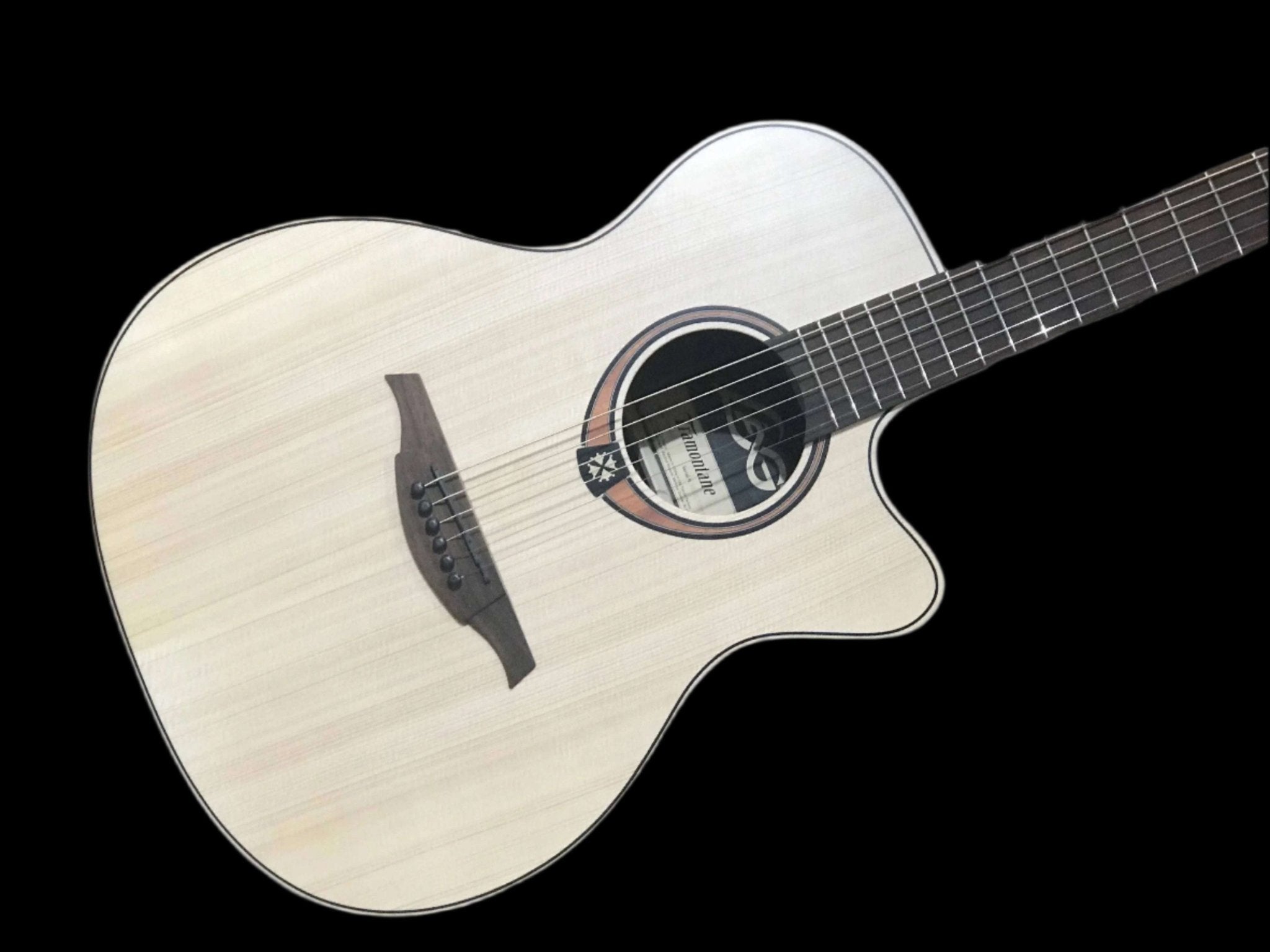 LAG TRAMONTANE T70ACE AUDITORIUM CUTAWAY ELECTRO - Richards Guitars Of Stratford Upon Avon