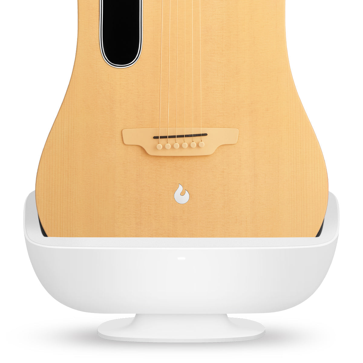 LAVA ME 4 Spruce Charging Dock ~ 41" Space White, Acoustic Guitar for sale at Richards Guitars.