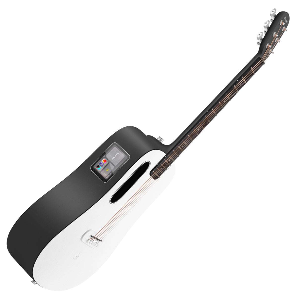 LAVA ME PLAY 36" with Lite Bag ~ Nightfall/Frost White - Richards Guitars Of Stratford Upon Avon