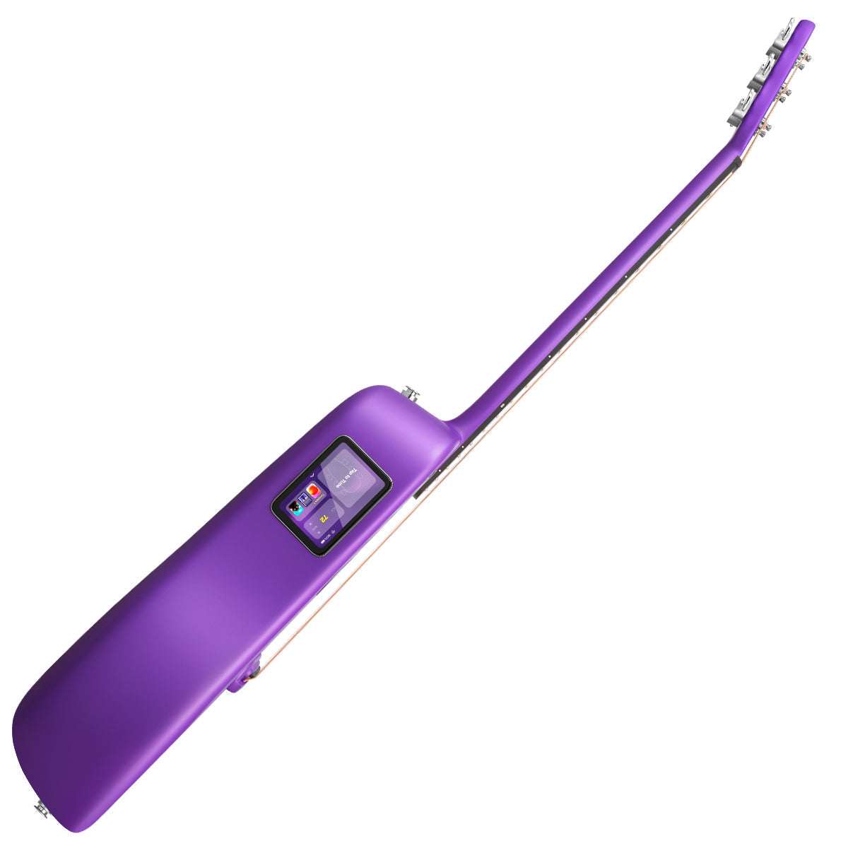 LAVA ME4 Carbon 36" with Space Bag ~ Purple - Richards Guitars Of Stratford Upon Avon