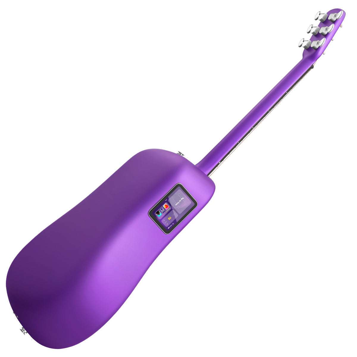 LAVA ME4 Carbon 36" with Space Bag ~ Purple - Richards Guitars Of Stratford Upon Avon