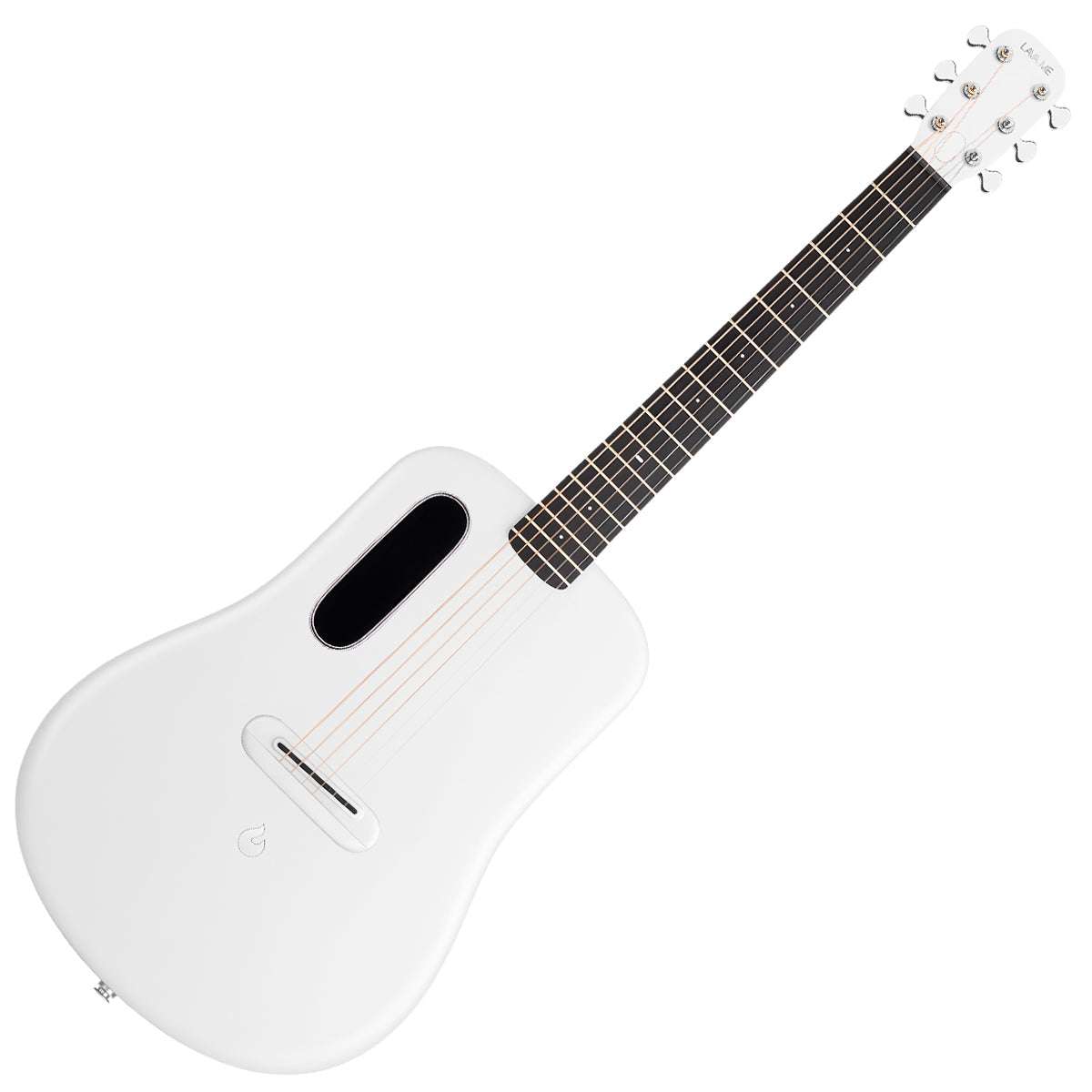 LAVA ME4 Carbon 38" with Space Bag ~ White - Richards Guitars Of Stratford Upon Avon