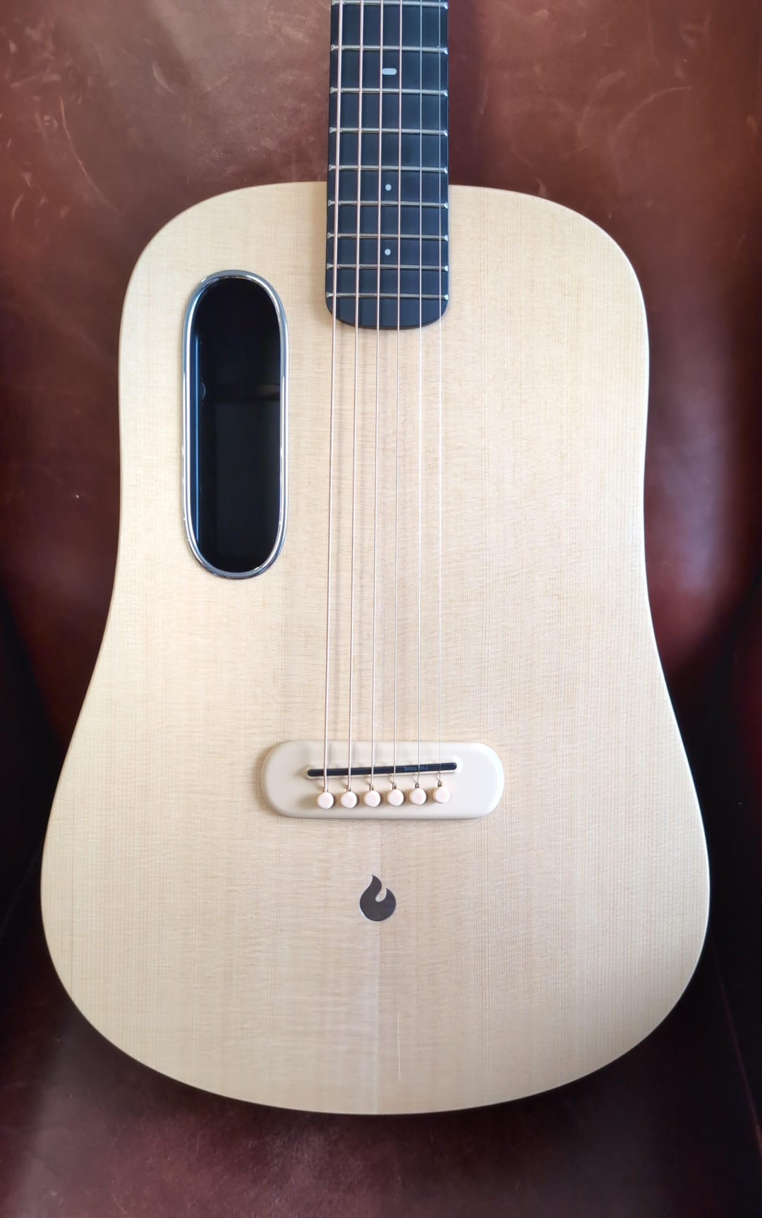 LAVA ME4SPRUCE 36" with Lite Bag ~ Woodgrain Brown/Burleywood (B - Stock) - Richards Guitars Of Stratford Upon Avon