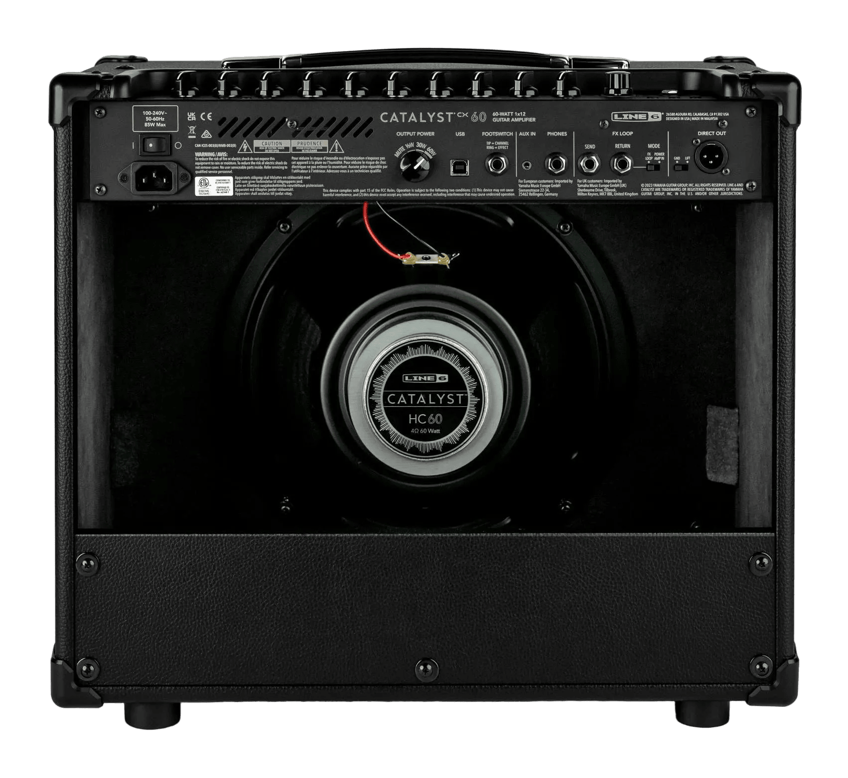 Line 6 Catalyst CX 60 Guitar Amp - Richards Guitars Of Stratford Upon Avon