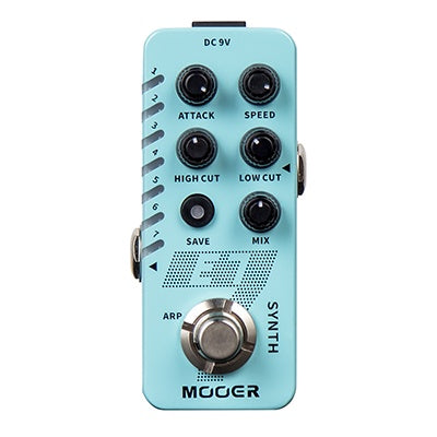 MOOER E7 SYNTH MICRO FX PEDAL, Accessory for sale at Richards Guitars.