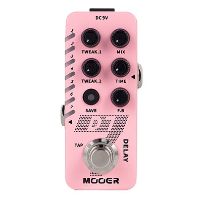 MOOER D7 DIGITAL DELAY MICRO FX PEDAL, Accessory for sale at Richards Guitars.