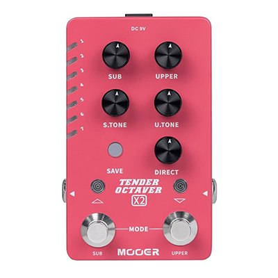 MOOER TENDER OCTAVER X2 STEREO OCTAVE PEDAL, Accessory for sale at Richards Guitars.