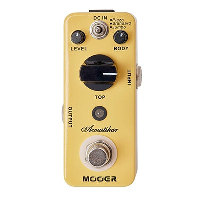 MOOER ACOUSTIKAR ACOUSTIC GUITAR SIMULATOR, Accessory for sale at Richards Guitars.