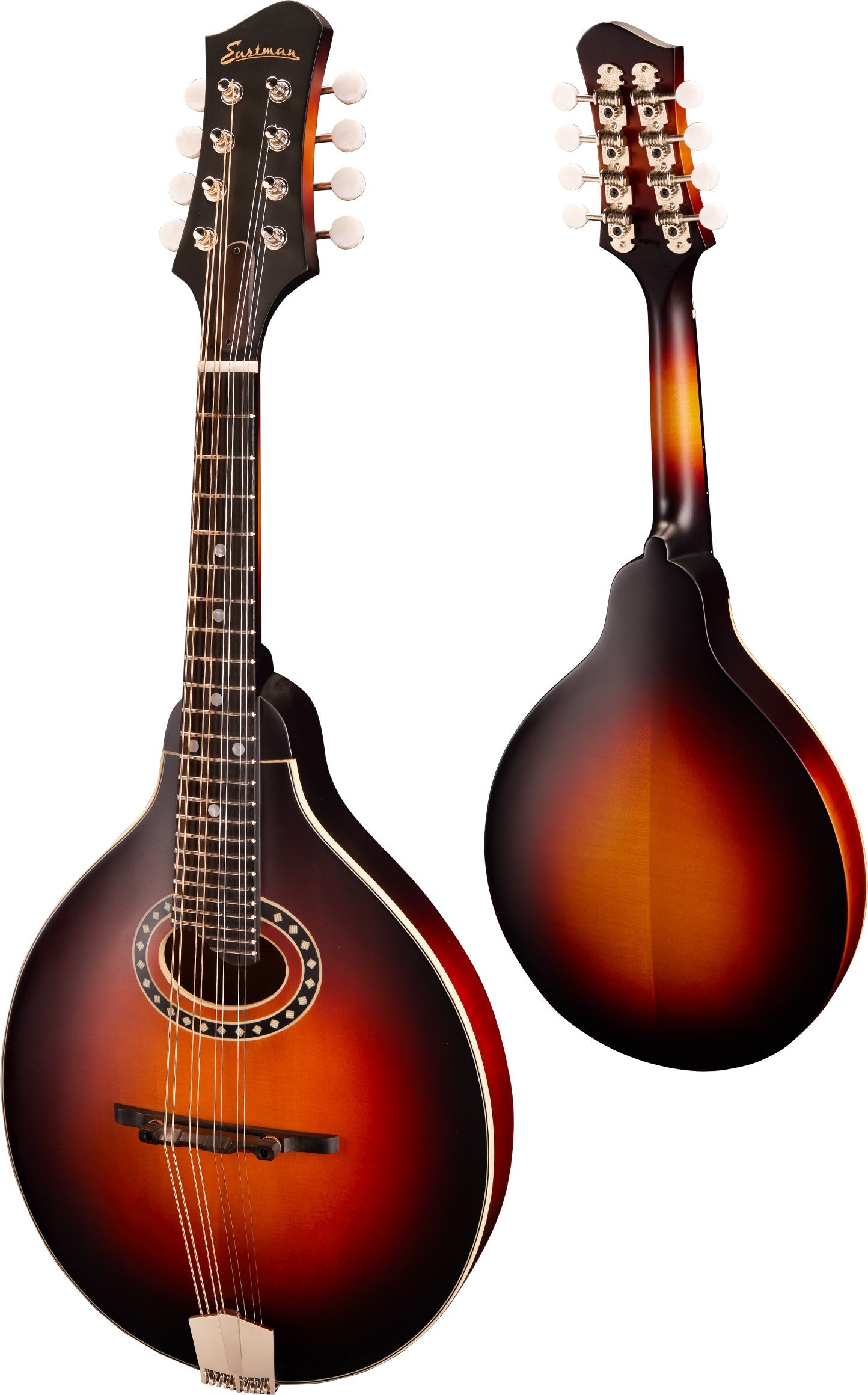 Eastman MD304E-SB A-style Oval Soundhole Mandolin, Mandolin for sale at Richards Guitars.