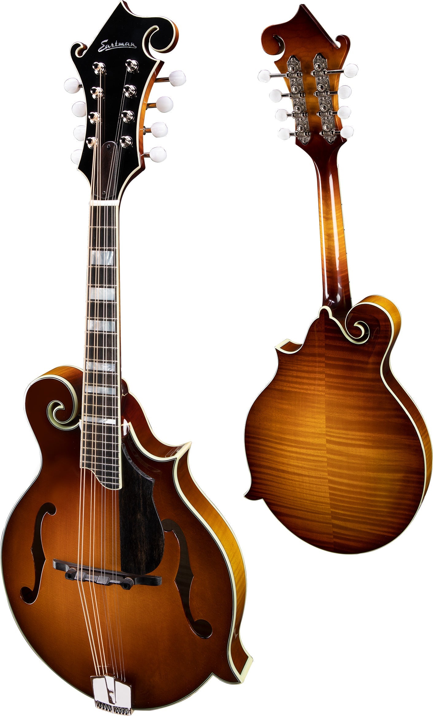 Eastman MD615-GB  F-style F-holes Goldburst Mandolin, Mandolin for sale at Richards Guitars.
