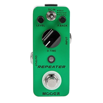 MOOER REPEATER DIGITAL DELAY PEDAL, Accessory for sale at Richards Guitars.