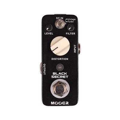 MOOER BLACK SECRET DISTORTION PEDAL, Accessory for sale at Richards Guitars.