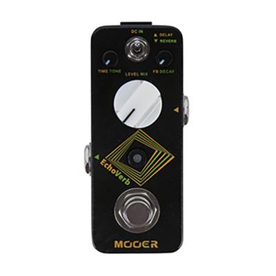 MOOER ECHOVERB DIGITAL DELAY & REVERB PEDAL, Accessory for sale at Richards Guitars.