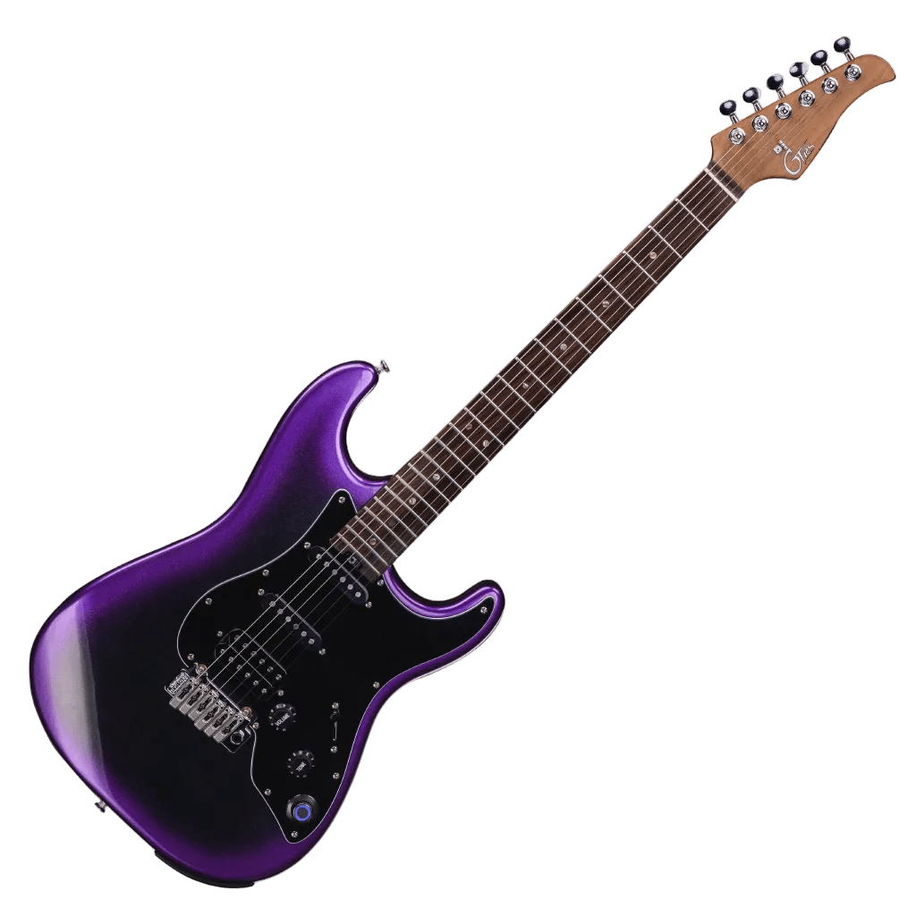 MOOER GTRS PRO 800 DARK PURPLE RN Inteligent Guitar With Built In Effects & Programmable App + £225 Of Custom Pro Setup & Backup Service - Richards Guitars Of Stratford Upon Avon