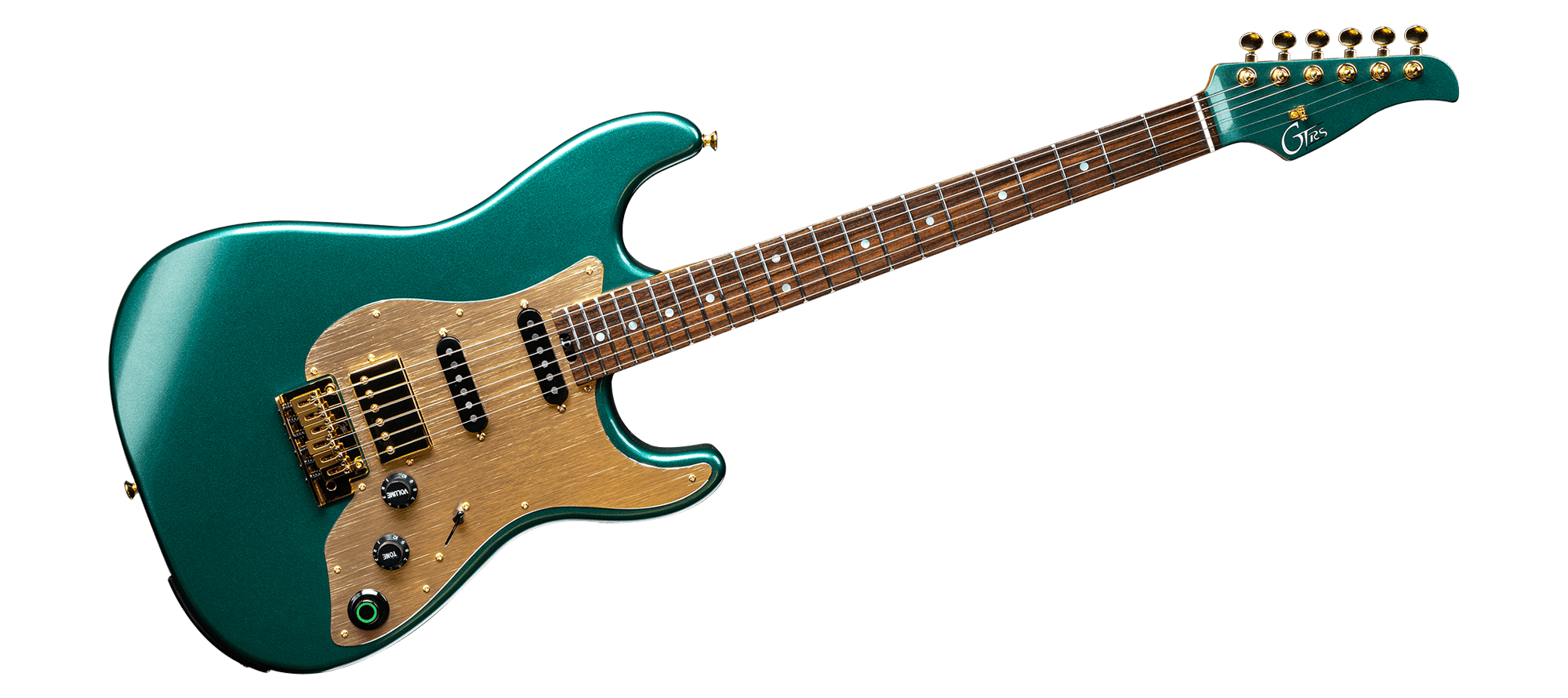 MOOER GTRS S900 RACING GREEN RN Inteligent Guitar With Built In Effects & Programmable App + £225 Of Custom Pro Setup & Backup Service - Richards Guitars Of Stratford Upon Avon