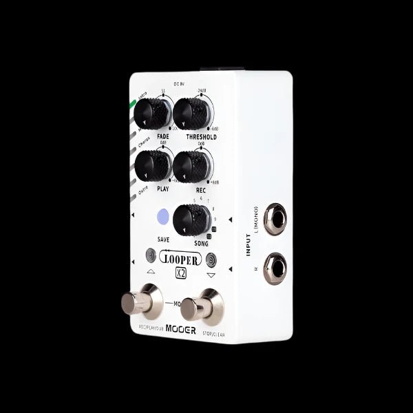 MOOER LOOPER X2 STEREO LOOPER PEDAL (M727) - Richards Guitars Of Stratford Upon Avon